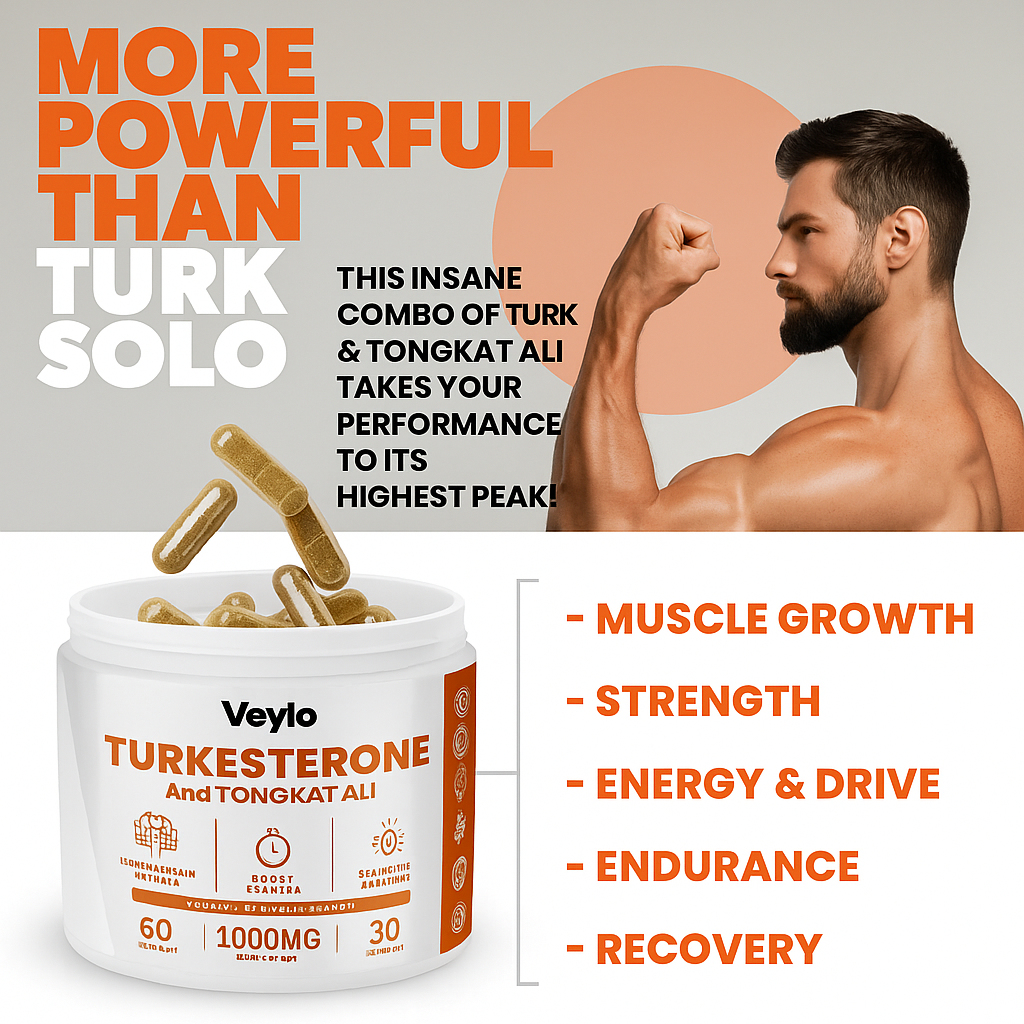VEYLO - Turkesterone & Tongkat Ali