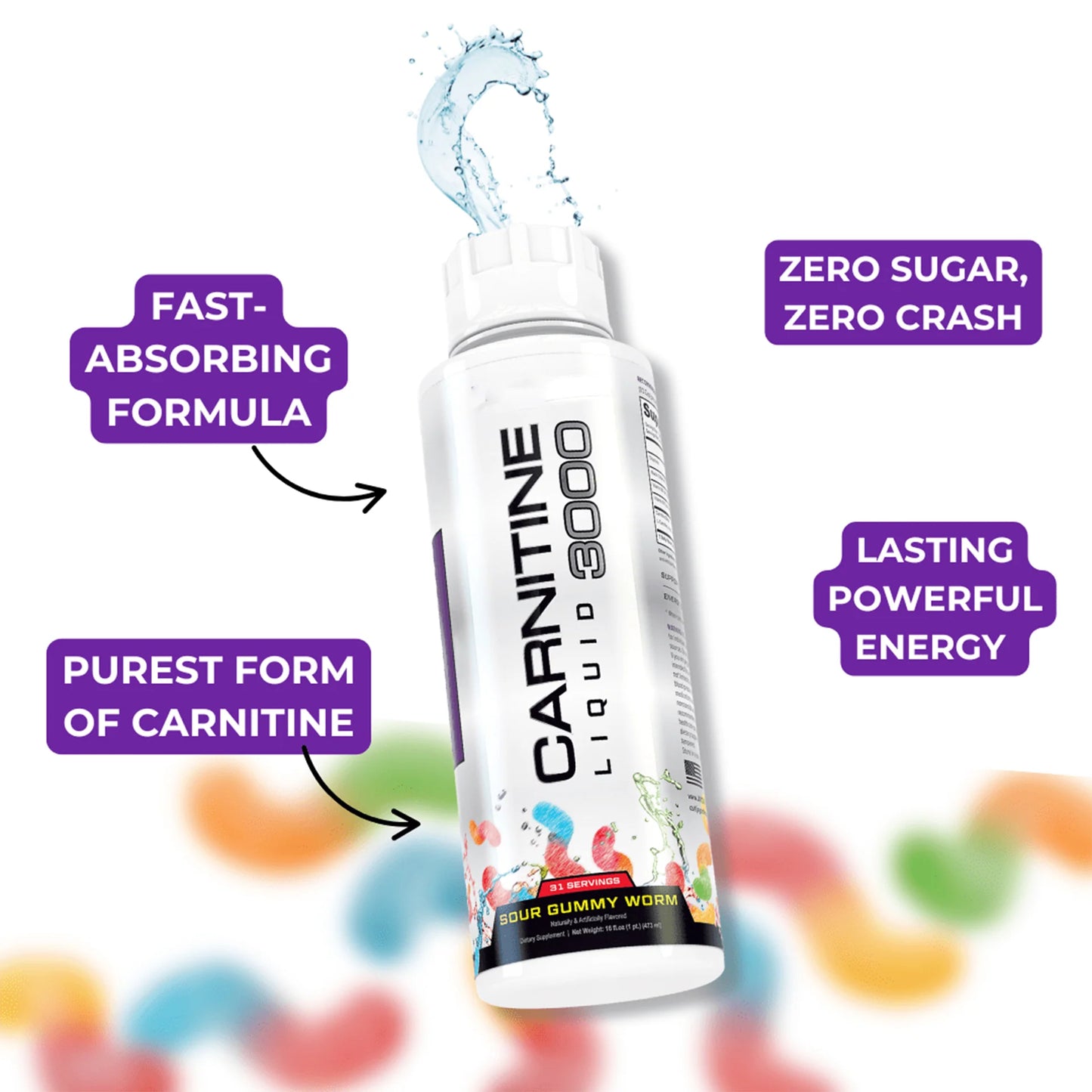 Veylo - Carnitine 3000 Liquid