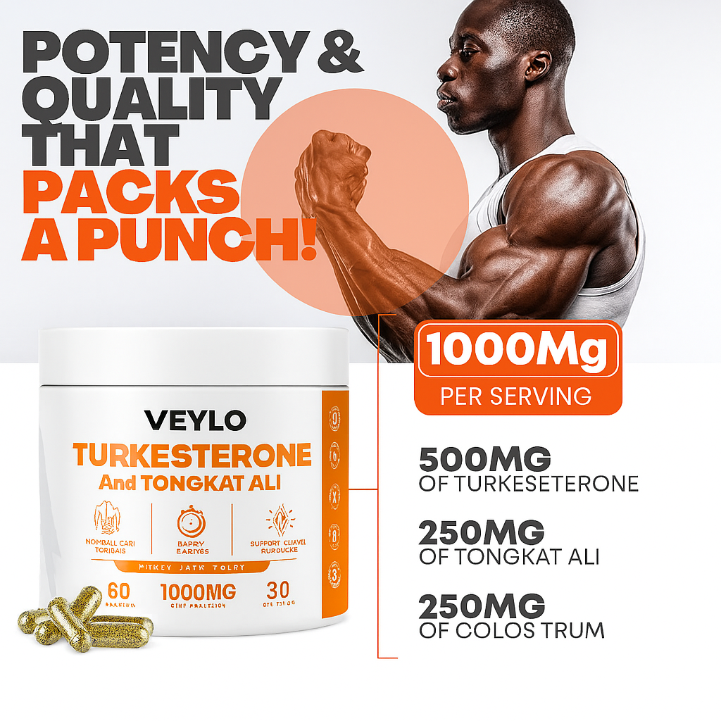 VEYLO - Turkesterone & Tongkat Ali
