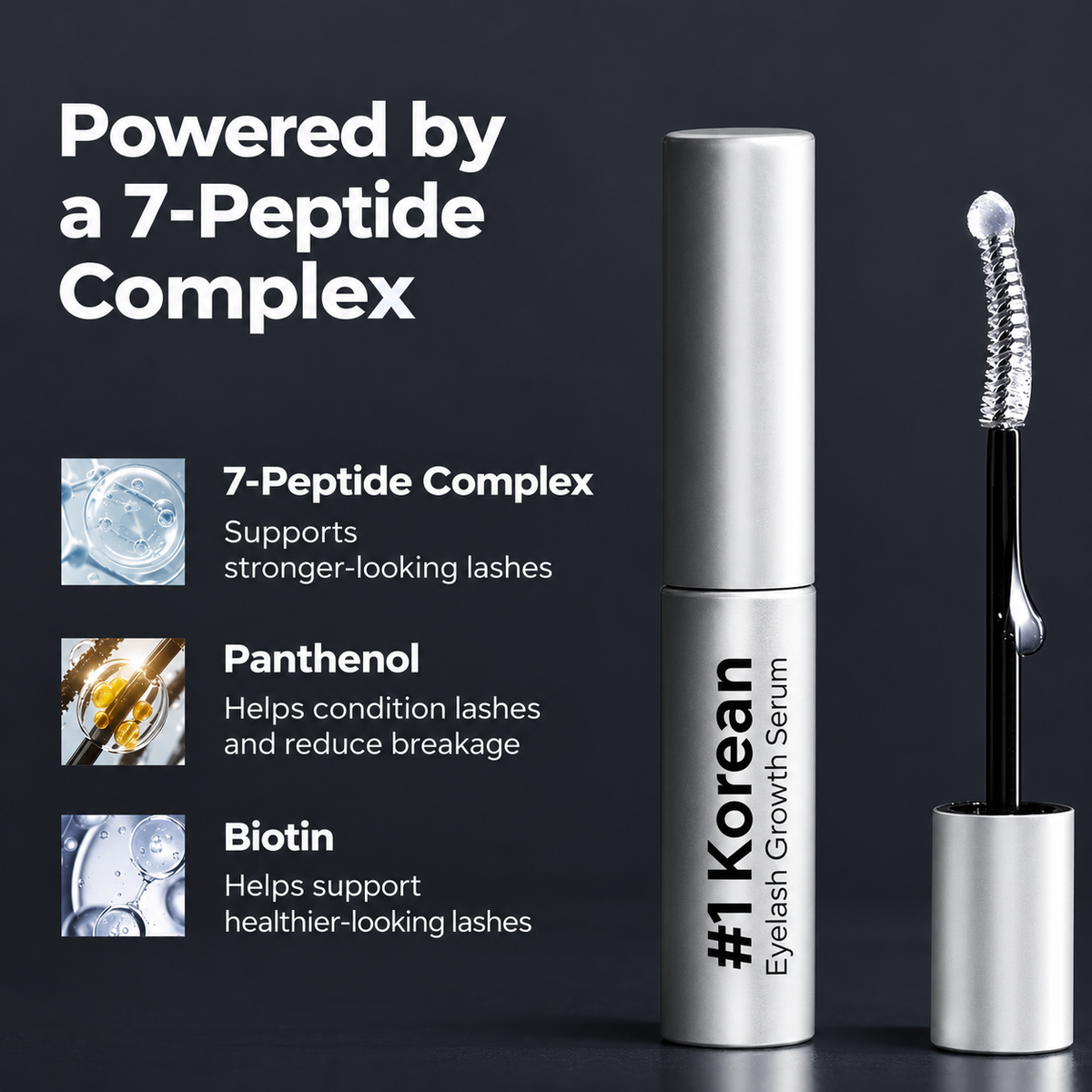 #1 Korean Eyelash Growth Serum