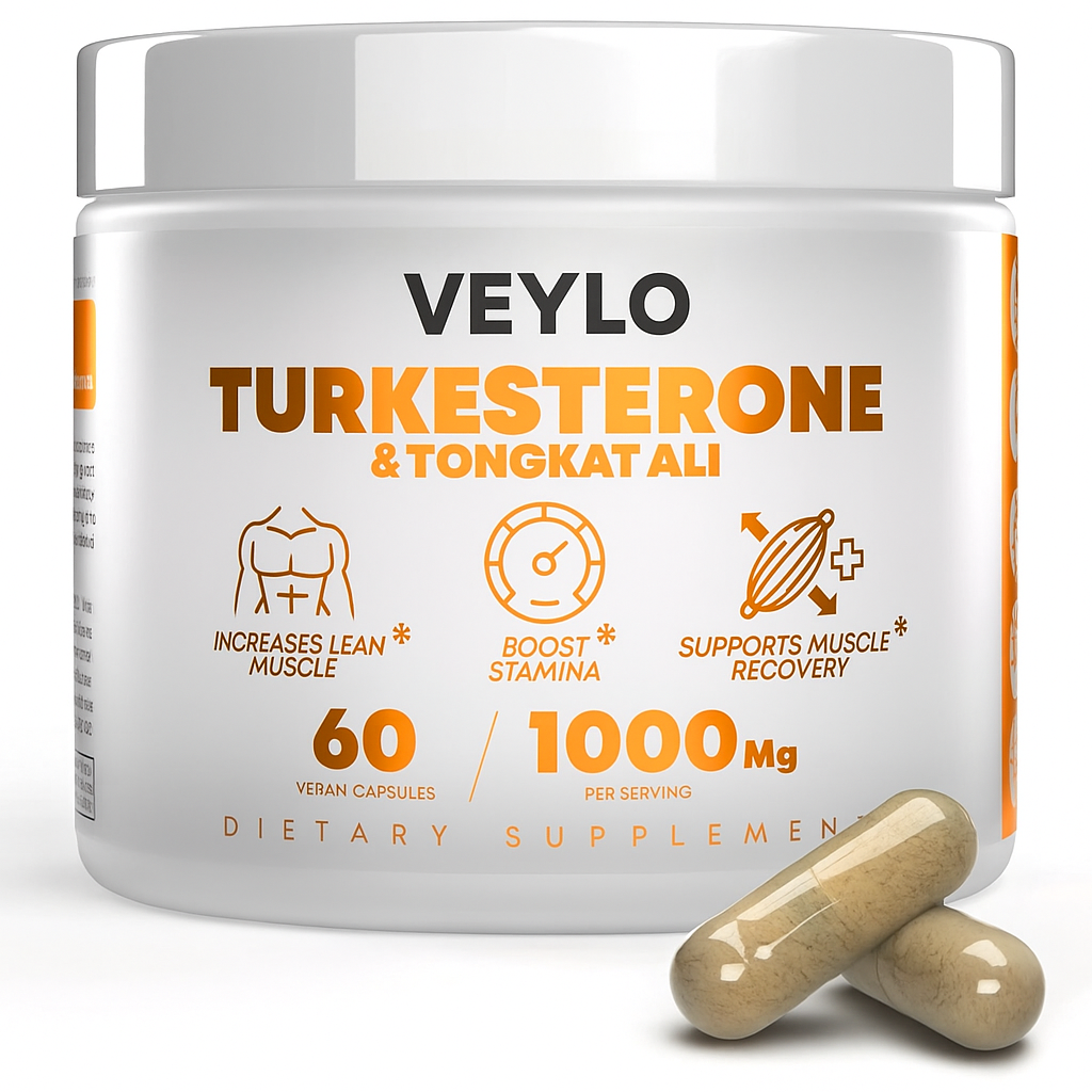 Veylo - Alpha Stack Turkesterone + Tongkat Ali + Fadogia Agrestis