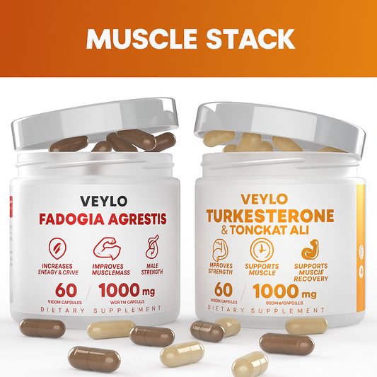 Veylo - Alpha Stack Turkesterone + Tongkat Ali + Fadogia Agrestis