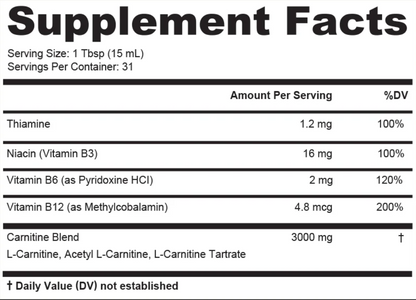 Veylo - Carnitine 3000 Liquid