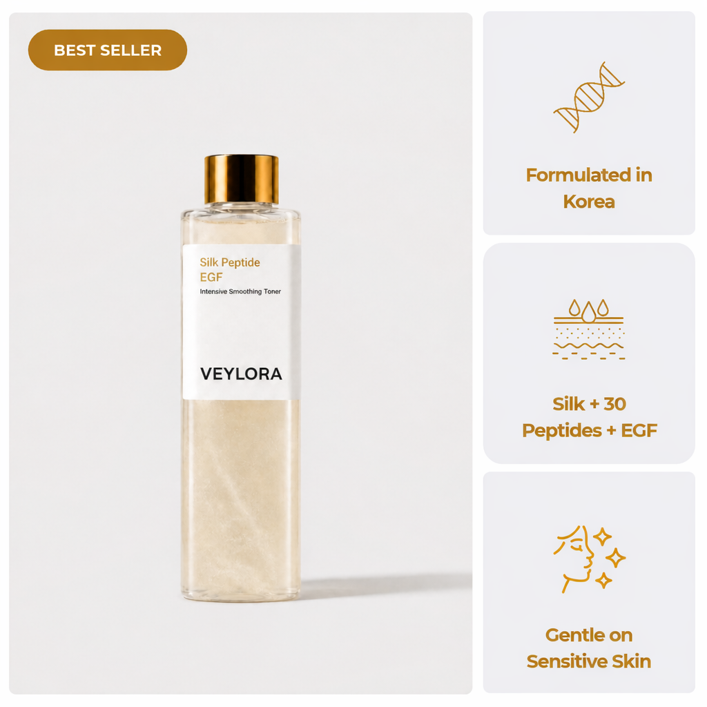 Veylora Silk Peptide EGF Toner