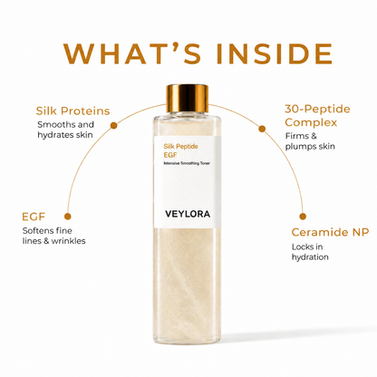 Veylora Silk Peptide EGF Toner